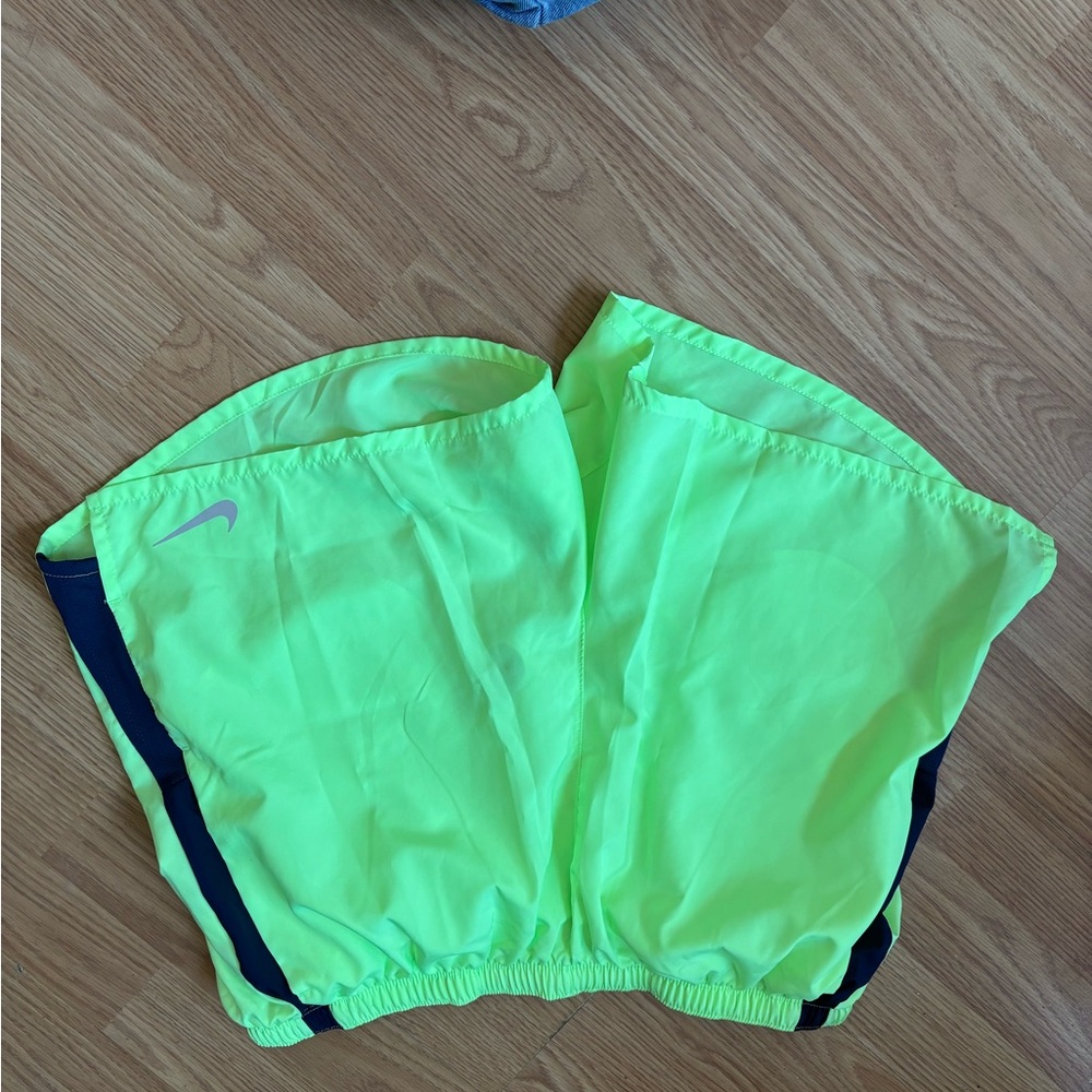 Nike Neon Green Athletic Shorts
